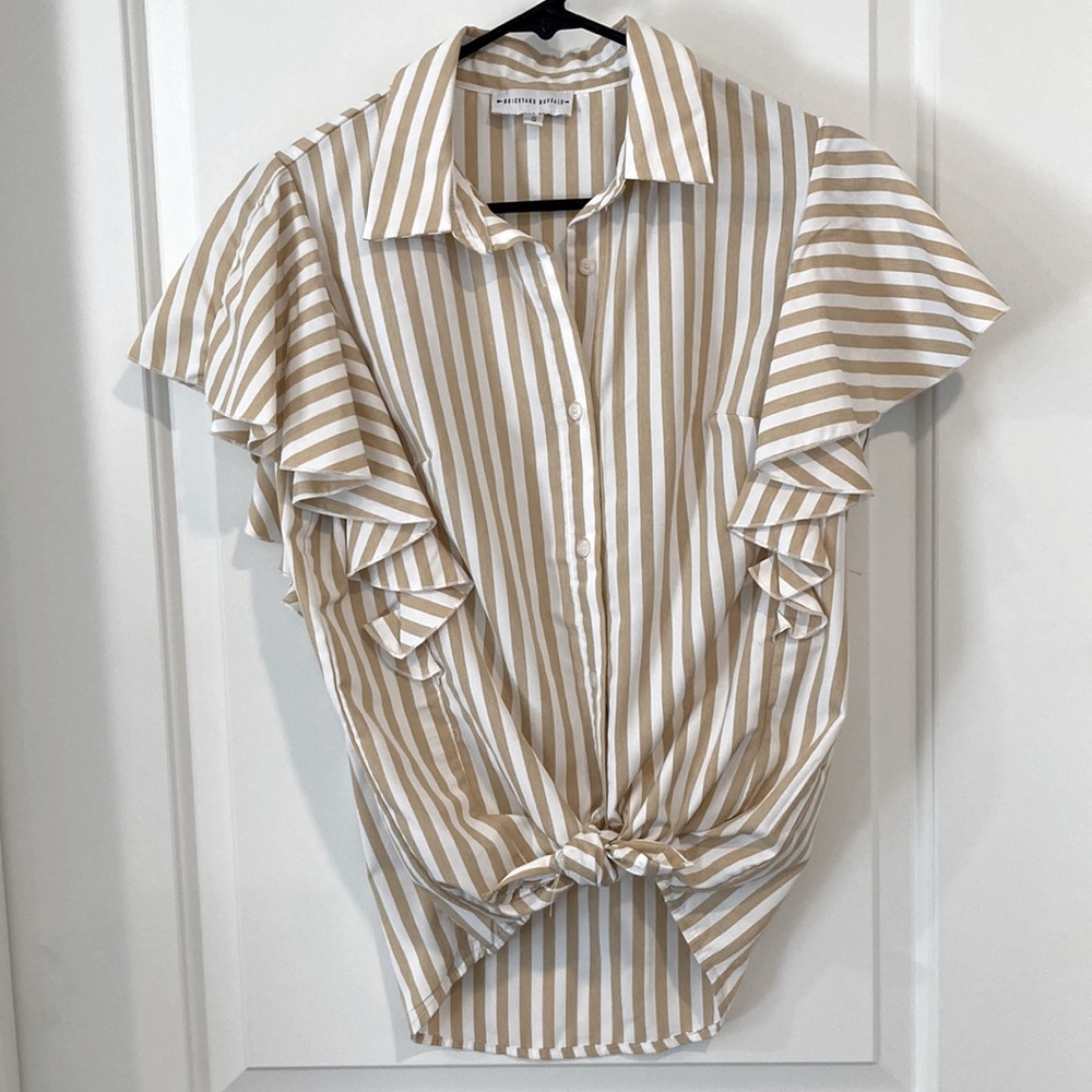 Brickyard Buffalo Striped Blouse